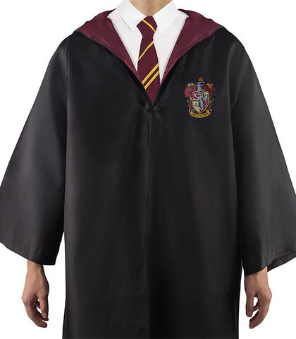 Pack Deguisement Gryffondor - Harry Potter - Robe De Sorcier   Cravate   5 Tatou